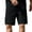 Black, variant on Hpapadks Jean Shorts Men Baggy Wide Leg Solid Knee Length Denim Bermuda Shorts with Pockets Basic Loose Fit Mens Denim Shorts Black L