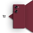 thumbnail image 1 of Original Basic Phone Case for Honor 60 Pro SE 60Pro 60SE 5G Trendy simplicity Classic Liquid Silicone Lens Protection Back Cover Wine Red Honor 60 Pro, 1 of 6