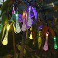 thumbnail image 1 of Cadena de luces LED de 4,8 m JanHm con 20 luces en forma de carámbano, 1 of 5