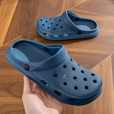 

Women s Solid Color Casual Clogs Out Design Garden Shoes Comfortable Slip On Shoes-44/45