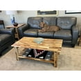 thumbnail image 5 of Solid Acacia Wood Architectural Coffee Table, Natural, 5 of 5