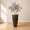 Brown, variant on Ecobo 12.6 inches Eco-Friendly Round Pot Planter Onda Indoor/Outdoor use, Durable, Versatile & Lightweight, Designed by Brazilian Artisans, Contemporary All-Weather Design –Black