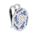 thumbnail image 4 of de con clip de visera y sombrero para golf de cristal de aleación de zinc - Color aleatorio, 4 of 5