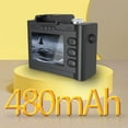 thumbnail image 3 of lanema Portable Retro Miniature Camera 1080P Video Recorder Miniature Cameras With LED Flash For Capturing Holiday Party Memory, 3 of 13