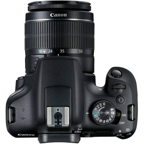 Botánico propiedad complejidad Canon EOS 2000D / Rebel T7 DSLR (New) 18-55 Lens, Wifi, Filter, Bag, Card  and Many More - Walmart.com