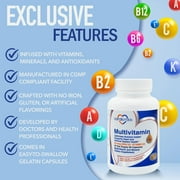 Cardiotabs Multivitamin - 60 Day Supply - Packed with Natural antioxidants and 2000 IU Vitamin D3