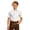 White-c, variant on Girls White Button Down Shirt Classic Dress Shirts Uniform Shirt Girls Fashion Cothes 4-5 Years