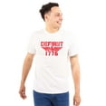 thumbnail image 3 of 1776 Defend Freedom Independence Men's Graphic T Shirt Tees Brisco Brands M, 3 of 6