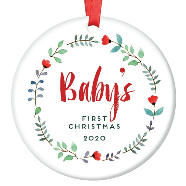 grandbaby's first christmas ornament 2020
