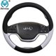 thumbnail image 2 of for Kia Picanto Morning Car Steering Wheel Cover Leather Funda Volante High Quality Auto Accessories Interior, 2 of 5