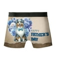 thumbnail image 2 of Australian Shepherd Proud Dad Happy Father's Day All Over Print Boxer Briefs Underwear for Men Dad Aussie Dog Lover Gifts - 02008, 2 of 6