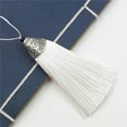 thumbnail image 6 of U8MO Wholesale 100X Metal Cap Ice Silk Tassels Jewelry making earrings Pendants 8cm-3# royalblue-100pcs, 6 of 8