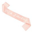 thumbnail image 1 of Customizable Sparkling Letter Shoulder Strap (160×9.5cm) - Leather Ribbon, Hot Stamping, Birthday/Graduation/Pageant, 1 of 1