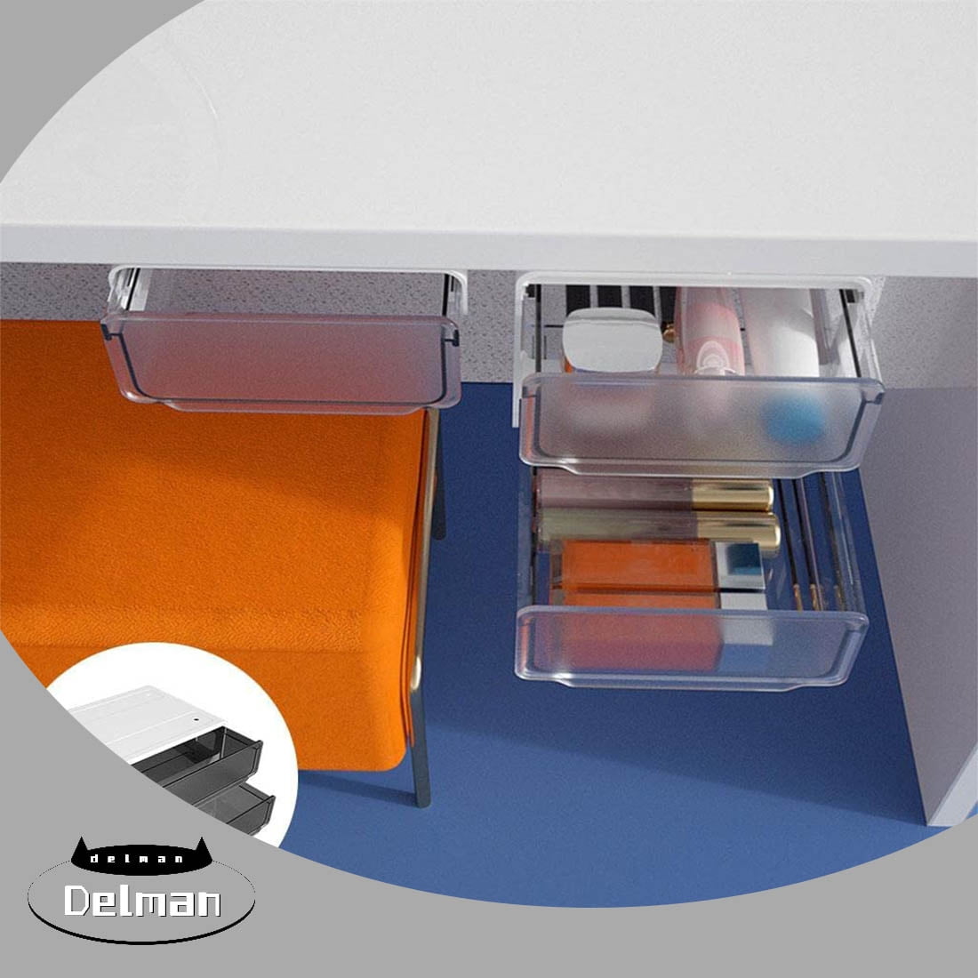 Organizer Table Storage Box Table Organizer for Home Closet Office