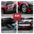 thumbnail image 4 of RC Car 1:16 High Speed Drift Vehicle, 4WD RC Truck, Fast RC Car with Two Rechargeable Batteries, 2 Tyres for Drifting/ Racing, Birthday Gifts for Adults and Boys, 4 of 10