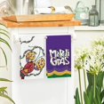 thumbnail image 5 of Jewelry Lobster Mardi Gras Kitchen Towels Dish Towels, 18x26 Inch Farmhouse Decoration Hand Towels Set of 2, 5 of 6