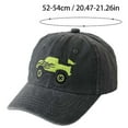 thumbnail image 3 of TAIAOJING Toddler Boys Hat Children Baseball Cap Summer Cartoon Prints Caps Car Girls Trucker Kids Sun Kids Hat Breathable 2-8Y, 3 of 4