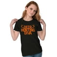 thumbnail image 3 of Deer Hunting Diva Antler Season Womens Slim Fit Graphic Tee Brisco Brands S, 3 of 5
