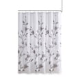 thumbnail image 5 of Madison Park Purple Bathroom Shower Curtain, Botanical Floral Print Shower Curtains, Modern Bath Curtains for Bath Decor and Privacy, 72"x72", 5 of 5