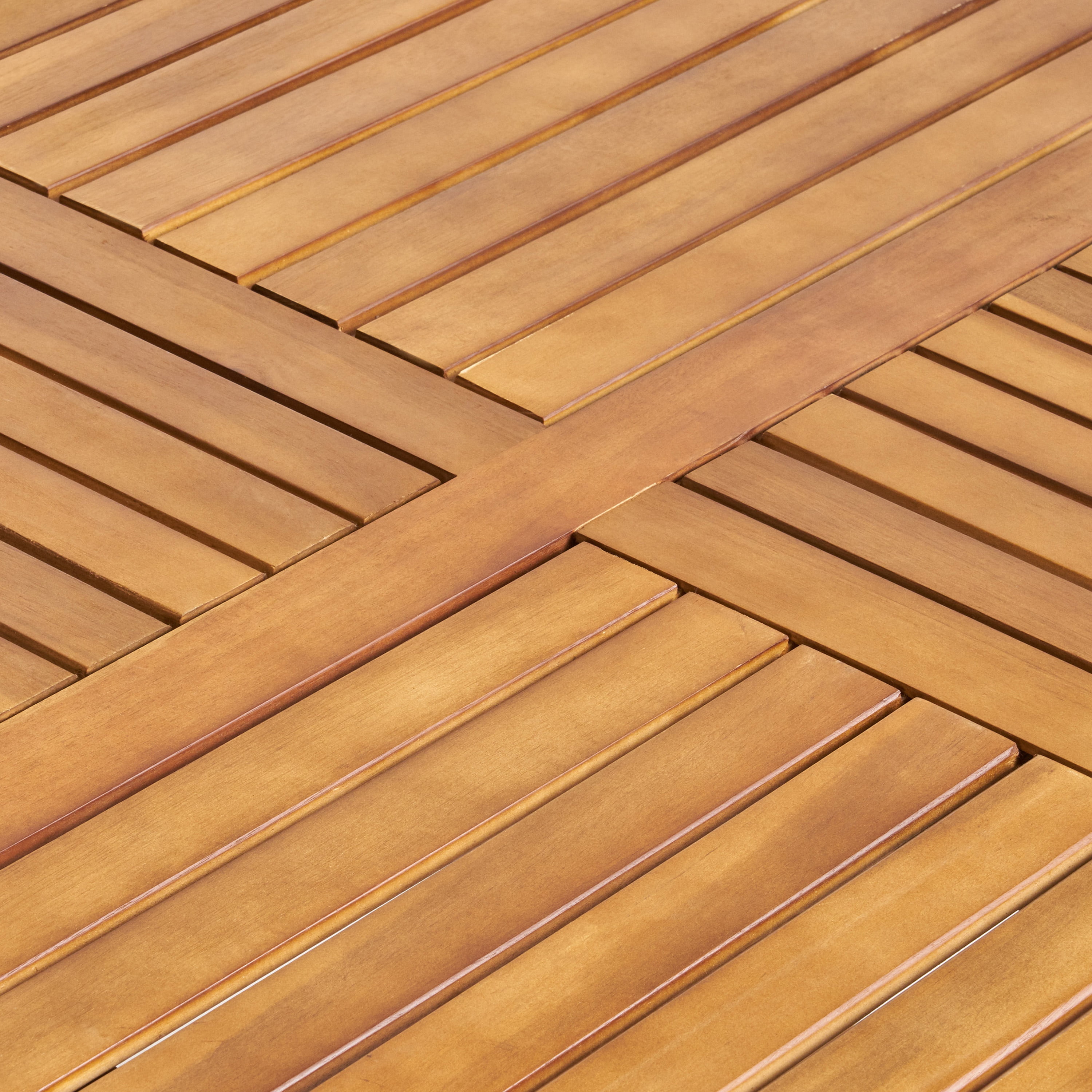 Leumius Outdoor Dining Table,Acacia Wood Square Patio Dining Table,31.5" x 31.5" x 30"