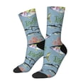 thumbnail image 1 of Balery Various Wild Sea Fish Calcetas Largas con Estampado para Hombre y Mujer – Suaves y Transpirables, Talla Única (US 5-11), 1 of 6