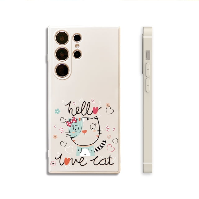 Exprese su individualidad con una funda de teléfono de caucho TPU bellamente diseñada, ideal para Samsung y otros modelos