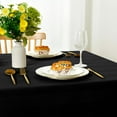 thumbnail image 3 of Striped Rectangular Table Cloth - Stain and Spillproof Washable Polyester Fabric Table Cloth for Dining Tables x, 3 of 9