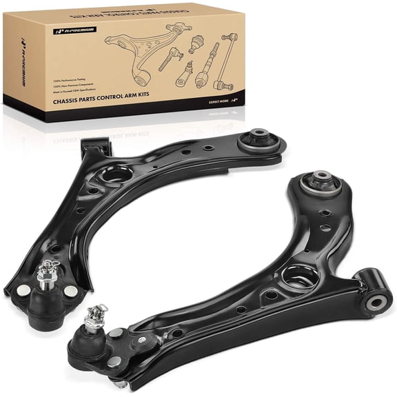 A-Premium 2 x Front Lower Control Arm with Ball Joint and Bushing Compatible with Honda HR-V HRV 2016-2022