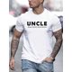 thumbnail image 1 of Camisetas con estampado UNCLE para hombre, informales, de secado rápido y transpirables, de manga corta para verano, deportivas de ocio., 1 of 5