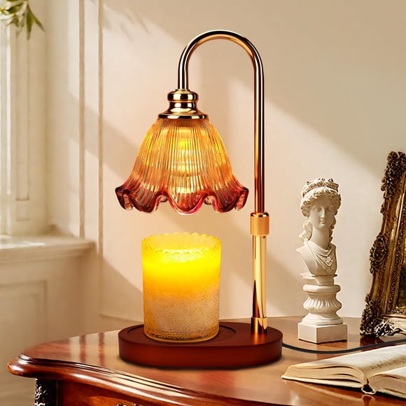 Lámpara para calentar velas Banbanda con temporizador y luces regulables