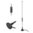 thumbnail image 6 of Eightwood Universal Car Stereo Antenna FM AM Radio Antenna Magnetic Base Car Radio Antenna for Vehicle Truck SUV Truck RV Marine Boat Car Stereo Audio Radio Head Unit CD Media Receiver Player, 6 of 9