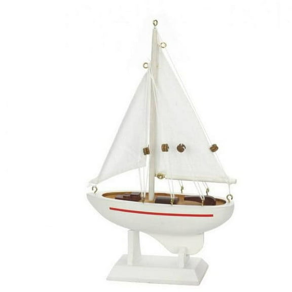 handcrafted nautical decor intrepid model sailboat