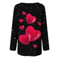 thumbnail image 5 of Qertyioot Cadeau de la Saint-Valentin! Blouse Décontractée à Manches Longues et Col Rond pour Femmes, Imprimé St. Patrick, 5 of 5