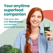 Univera Metagreens - مسحوق Superfood من Greens ، عصير نباتي ومزيج من العصائر العضوية مع Spirulina العضوي ، مسحوق القمح والصفراء العضوي ، مسحوق Daily Greens ، 30 حصة