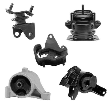 4M Auto Parts. Engine Mounts & Automatic Transmission Mounts 5PCS Set. Part Numbers A4576 9441 9300 9301 9740.