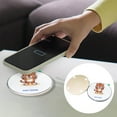 thumbnail image 3 of Latrodar Wireless Charger,10W Max Fast Wireless Charging Pad Most Electronic Products Upgraded Golden 5.2x4.8 Inch Home Stuff, 3 of 3