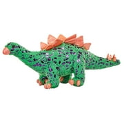 Wild Republic Foilkins Dino Stegosaurus, Stuffed Animal, 12 Inches, Plush Toy, Fill is Spun Recycled Water Bottles