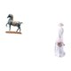 thumbnail image 5 of Escultura De Caballo De Pie Y Estatua De Dama De Porcelana, Figura De Niña Nórdica Para Escritorio, Sala De Estar, Estantería, Gabinete, Decoración, Adorno Fengshui, 5 of 8