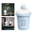 thumbnail image 1 of Humidificador portátil de agua de 300 ml Difusor de aire silencioso con funcionamiento silencioso para Guardería Hogar Escritorio Bebé Azul Baoblaze Humidificador portátil, 1 of 8