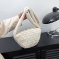 thumbnail image 3 of Bolso Piel Sintética Hobo Suave Tipo Cartera Esponjoso Informal para Mujer Otoño E Invierno, 3 of 9