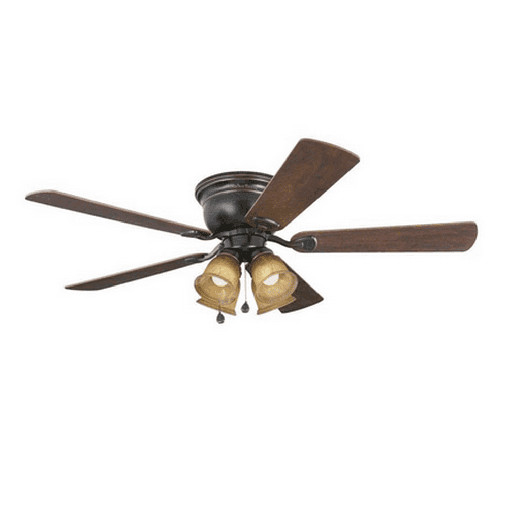 Harbor Breeze Centreville 52"LED Indoor Flush Mount Ceiling Fan with