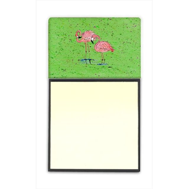 Porte-bons Collants Ou Distributeur de Bons de Poste Flamants Roses&44; 3 x 3 Po.