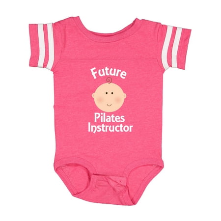 

Inktastic Future Pilates Instructor Occupation Gift Baby Boy or Baby Girl Bodysuit