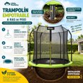 thumbnail image 4 of Trampolin 8ft 2m Brincolin Littel Monkey Empotrado Malla Seguridad Niños, 4 of 9