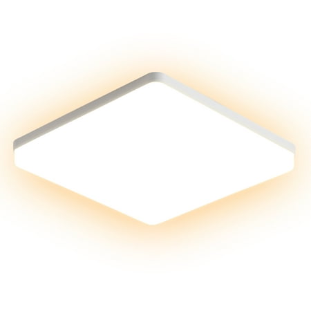 

LEDs Ceiling Flush Mounting 48W Ceiling Lamp for Kitchen Bedroom Hallway (2800-3200K Warm )