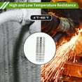 thumbnail image 3 of Conectores de Manguera Barb de Unique Bargains para Aire Agua Aceite Gas Combustible Conector de Tubo de Manguera de 15/16" Acero Inoxidable 2 Pcs, 3 of 6