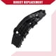 thumbnail image 4 of Soporte de parachoques No.525350R090 para Toyota RAV4 2019-2021 Frontal Derecho Plástico Duradero Negro, 4 of 7