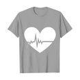 thumbnail image 1 of Plebaso T-shirts à Manches Courtes pour Femmes, Imprimé, Col Rond, Décontracté, Mode, 1 of 4