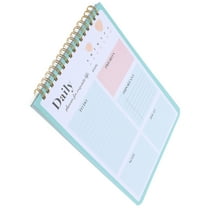 Worgeous  Time Management Notepad Calendar Planner Organizer Book List Work Green