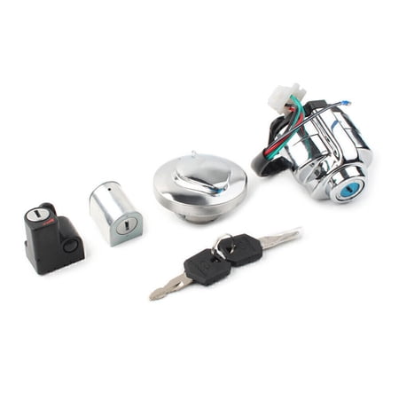 for Honda VT250 Shadow VT400 VT750 VT600 2 Keys& Ignition Barrel Lock Switch Kit